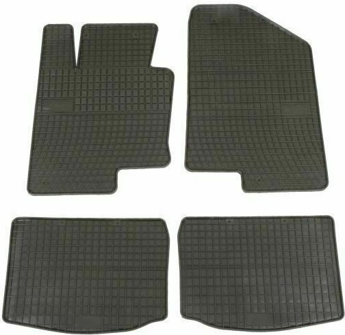 Frogum Set of Front and Rear Mats 4pcs for Kia Optima 2010+ Black