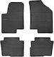 Frogum Set of Front and Rear Mats 4pcs for Kia Soul 2009-2013 Black
