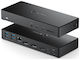 Alogic USB-C / USB-A Docking Station με 4K PD Ethernet Μαύρο (DUCMA3)