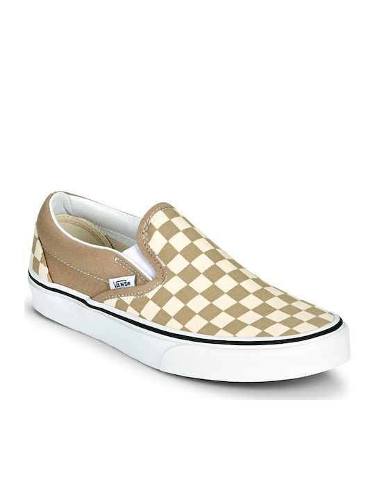 Vans Classic Checkerboard Stoff Herren Slip-Ons...