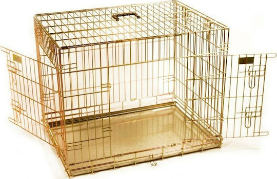 Record Käfig für Drahtkäfig für Hunde mit 2 Türen 78x55x61cm 78x55x61cm