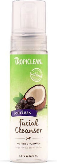 Tropiclean Шампоан За Котки Waterless Facial Cleanser 220ml Ванилия
