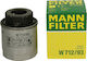 Mann Filter Car Oil Filter for Audi / Seat / Skoda / VW Φίλτρο Λαδιού Αυτοκινήτου για Vw Scirocco-Golf V/Seat Ibiza V/Leon II