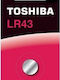 Toshiba Bp-1c Batterie Alkalisch für Uhren LR43 1.5V 1Stück