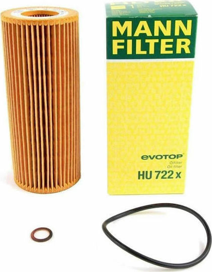 Mann Filter HU 722 x Φίλτρο Λαδιού Αυτοκινήτου για BMW Σειρά 1/3/5/7-X3