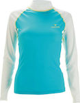 Vaquita Women's Long Sleeve Sun Protection Shirt Blue