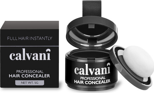 Calvani Powder for Hair Thinning Coverage with Keratin Full Hair Instantly Medium Brown 5gr