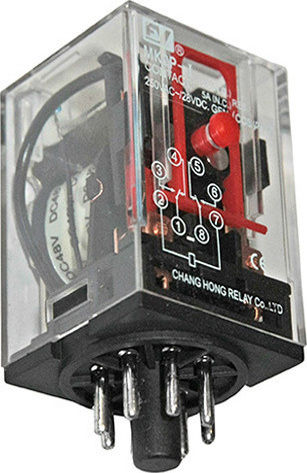 Adeleq Βιομηχανικό Ρελέ Λυχνίας 48V 48V DC 8 Πόδια 11-2480