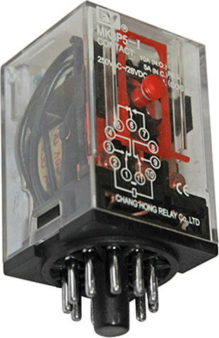 Adeleq Βιομηχανικό Ρελέ Λυχνίας 6V Ρελέ 11 Πόδια 6V DC 11-3060