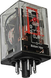 Adeleq Industrial Relay Relay 24V Relay 8 Pins 24V AC 11-2241