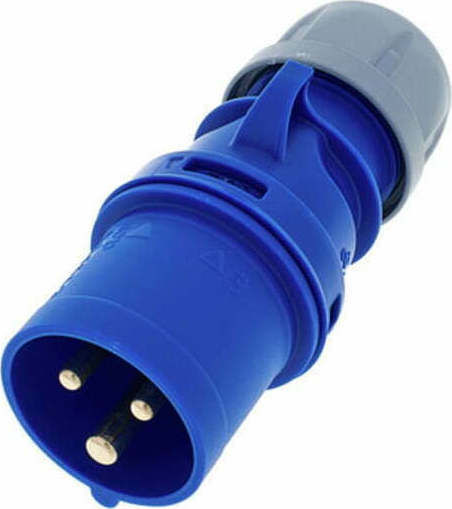 PCElectric Мъжки Контакт Индустриален Тип Щепсел Мъжки 3P 16A IP44 013-6