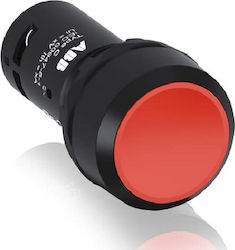 Abb Industrial Push Button Μπουτόν Επαναφοράς Κόκκινο IP66 22611
