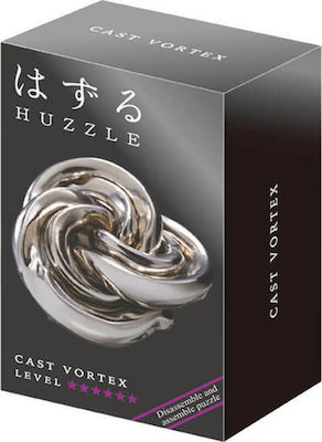 Hanayama Huzzle Cast Vortex Metallic Riddle for 8+ Years 515116