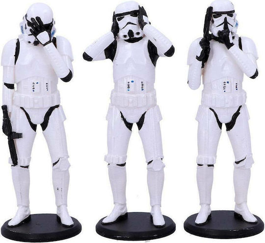 Nemesis Now Star Wars Three Wise Stormtroopers Collectible Figure 14cm