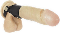 Rimba Leather Penis Strap Cock Ring Schwanz & Hoden Leder Schwarz