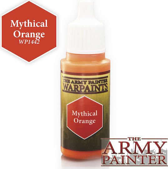 The Army Painter Warpaints Χρώμα Μοντελισμού Mythical Orange 18ml