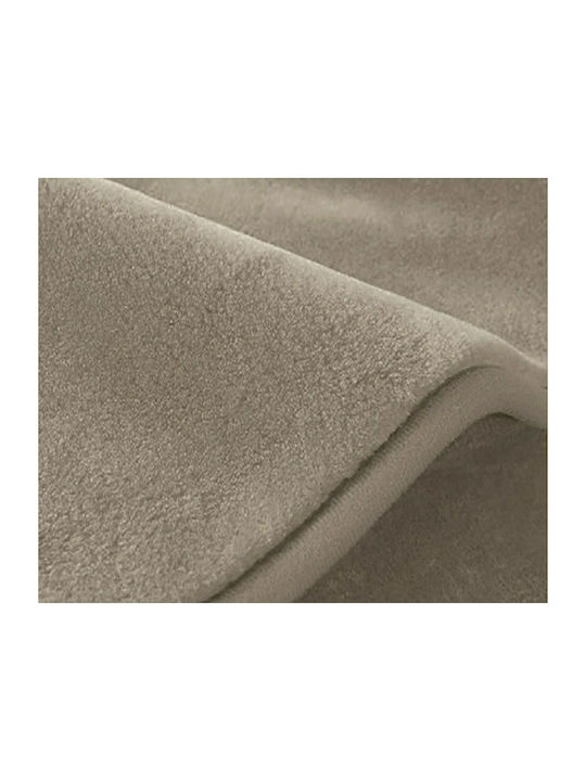 Belpla Ster Blanket Spanish Velvet Single 160x220cm. Taupe 55