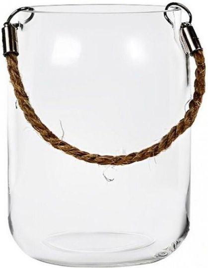 Lalos Laterne Glas Transparent 10x10x16cm 1Stück