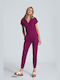 Figl M708 Women's Short-sleeved One-piece Suit Purple 147918