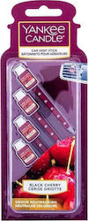 Yankee Candle Αρωματικό Υγρό Αεραγωγού Αυτοκινήτου Black Cherry Κεράσι 4τμχ