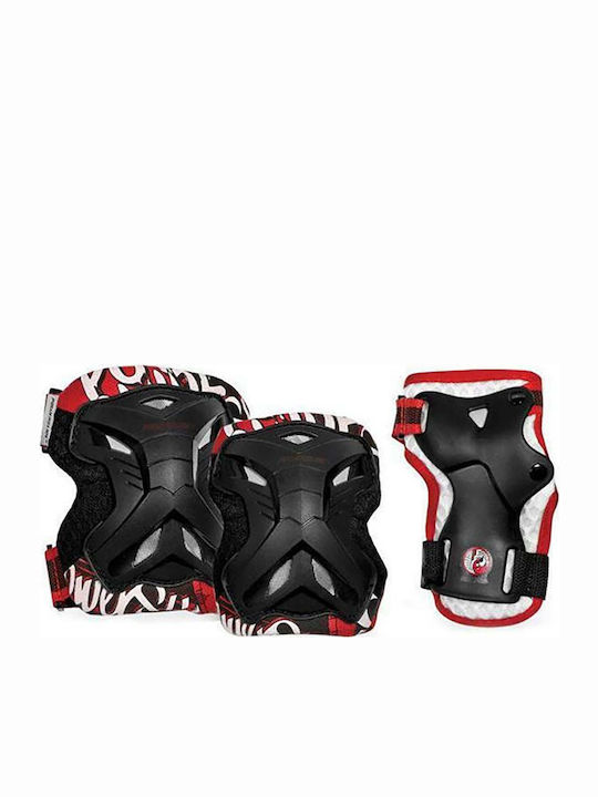 Αθλοπαιδιά Pro Robot 14 Σετ Προστατευτικών για Rollers Πολύχρωμο