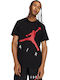 Jordan Jumpman Air Hbr Herren Sport T-Shirt Kurzarm Schwarz