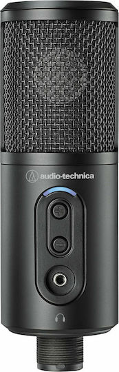 Audio Technica ATR2500x-USB Πυκνωτικό 3.5mm Microphone Desktop, Shock Mounted for Vocals