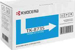 Kyocera TK-8735C Toner Laser Εκτυπωτή Κυανό 40000 Σελίδων (1T02XNCNL0)