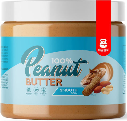 Cheat Meal Nutrition Erdnussbutter Cremig Peanut Butter Smooth 500gr