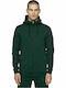 4F Men's Sweatshirt Jacket with Hood and Pockets Green