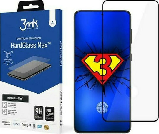 3MK Hardglass Max 3D Full Face Tempered Glass (Galaxy S21 5G)