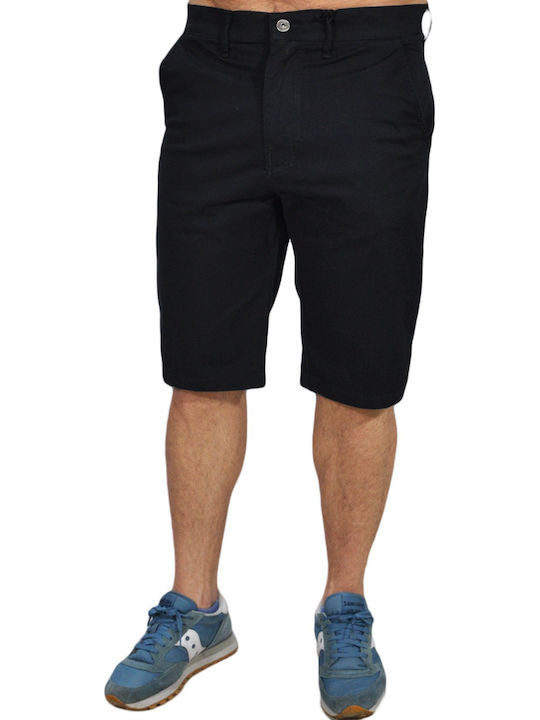 Paco & Co 12001 Men's Chino Monochrome Shorts Black