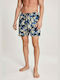 Urban Classics Men's Swimwear Bermuda Hibiscus Floral