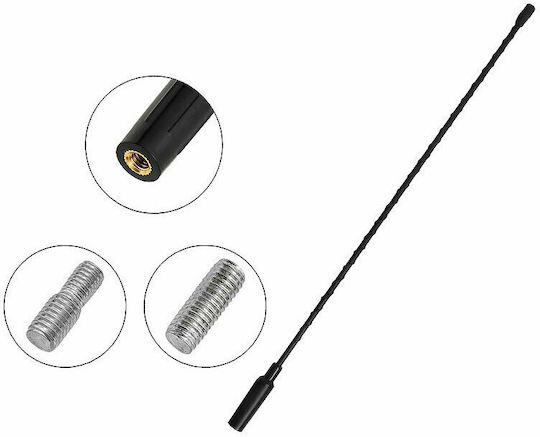 Blow KFZ-Antenne Dach Mit Gewinde 40 cm für Radio
