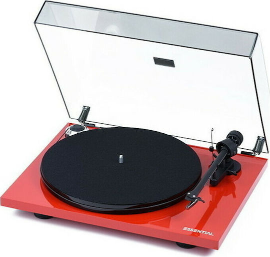 Pro-Ject Audio Essential III Digital with Ortofon OM 10 Грамофон Червен