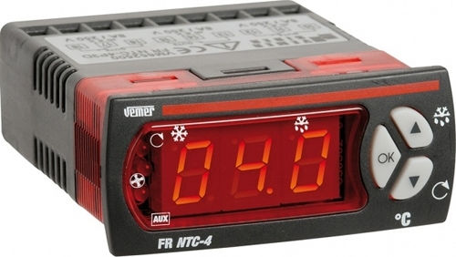 Vemer Afișare Echipament de construcții industriale Instrument de dezghețare digitală cu panou FR-NTC-4P3D 308-007652500