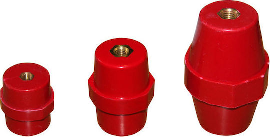 Adeleq Isolator Misc Industrielle Gebäudeausrüstung Niederspannungs-Isolatoren 31,5x35,5mm mit M8mm Gewinde 12-008