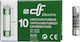 Adeleq Safety Cylindrical Porcelain Fast-Bow 8.5x31.5mm 2A (8-0002) 1pcs