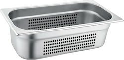 Fueco Perforated Stainless Steel Gastronorm GN1/3 H65mm