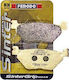 Ferodo Motorcycle Brake Pads Rear Sintergrip St Metallic Rear Pads Yamaha Tdm 900/Tdm 900 ABS for Yamaha TDM 900 / FJR 1300 / XT / V-MAX / XT 1200ZE Super Tenere