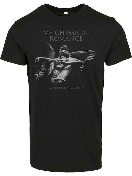 Merchcode My Chemical Romance Shrine Angel Damen T-shirt Schwarz Baumwolle MC579-00007