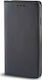 Forcell Smart Magnet Book Piele artificială Negru (Galaxy S20 FE)