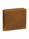 Leather Men's Wallet Classic Tabac Brown