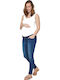 Albastru Jean Pantaloni de maternitate