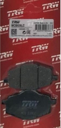 TRW Motorcycle Brake Pads F101 Brake pads for Yamaha Dt/Rd/Cygnus for Ktm LC2 Yamaha DT / TZR / XC / Cygnus