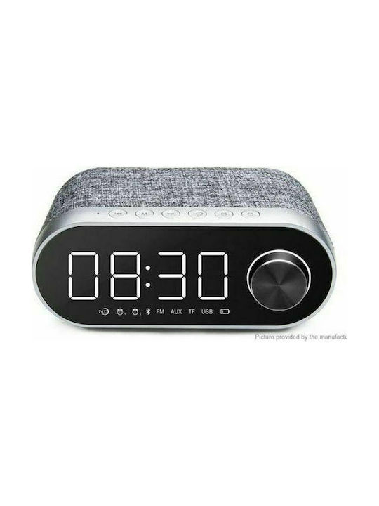 Remax Ψηφιακό Ρολόι Επιτραπέζιο με Ξυπνητήρι Portable Bluetooth Speaker Clock RB-M26