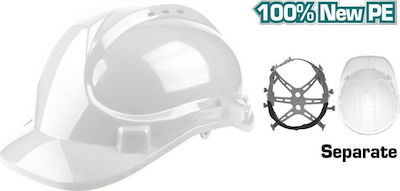 Total Construction Site Helmet White TSP2609