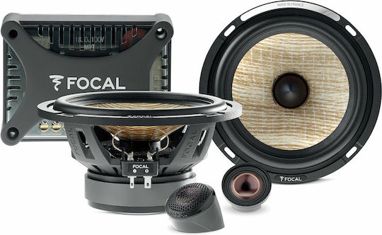Focal PS 165 FXE Σετ Ηχεία Αυτοκινήτου Διαιρούμενα 6.5" με 80W RMS (2 Δρόμων)