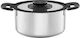 Fiskars Deep Stainless Steel Pot 3lt / 22cm