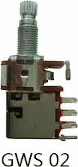 Jacky Jackson Potentiometer Guitar With Switch Potentiometer Push Pull